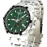 Swiss Alpine Military Star Fighter Chrono Edelstahl 46 mm SAM7043.9134
