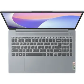 Lenovo IdeaPad Slim 3i, Notebook, mit 15,6 Zoll Display, Intel® N-Series,N100 Prozessor, 4 GB RAM, 128 SSD, UHD Graphics, Arctic Grey, Windows 11 Home S-Modus (64 Bit)