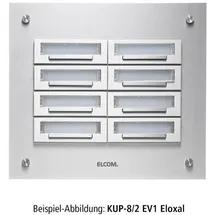 Elcom UP-Klingelplatte KUP-2/1 EV1