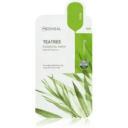 MEDIHEAL Essential Mask Teatree Beruhigende Tuchmaske gegen Akne 27 ml