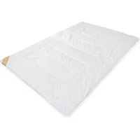 Künsemüller Cashmere Bettdecke warm 135 x 200 cm Edles Himalaya-Kaschmir - Weiß