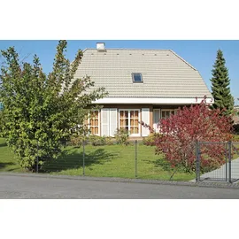 GAH Alberts Fix-Clip Pro Zaun-Komplettset 75 m x 153 cm Anthrazit