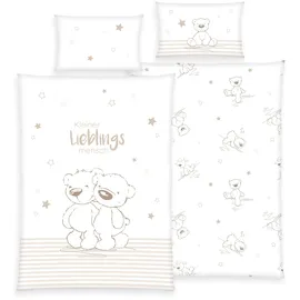 OTTO home Kleiner Liebling Bär Beige 100 x 135 cm + 40 x 60 cm