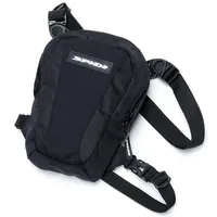 Spidi Motorrad-Beintasche, 3 Liter, Abnehmbare Gurte, Schwarz