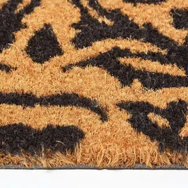 Homescapes Barock 45 x 75 cm Schwarz
