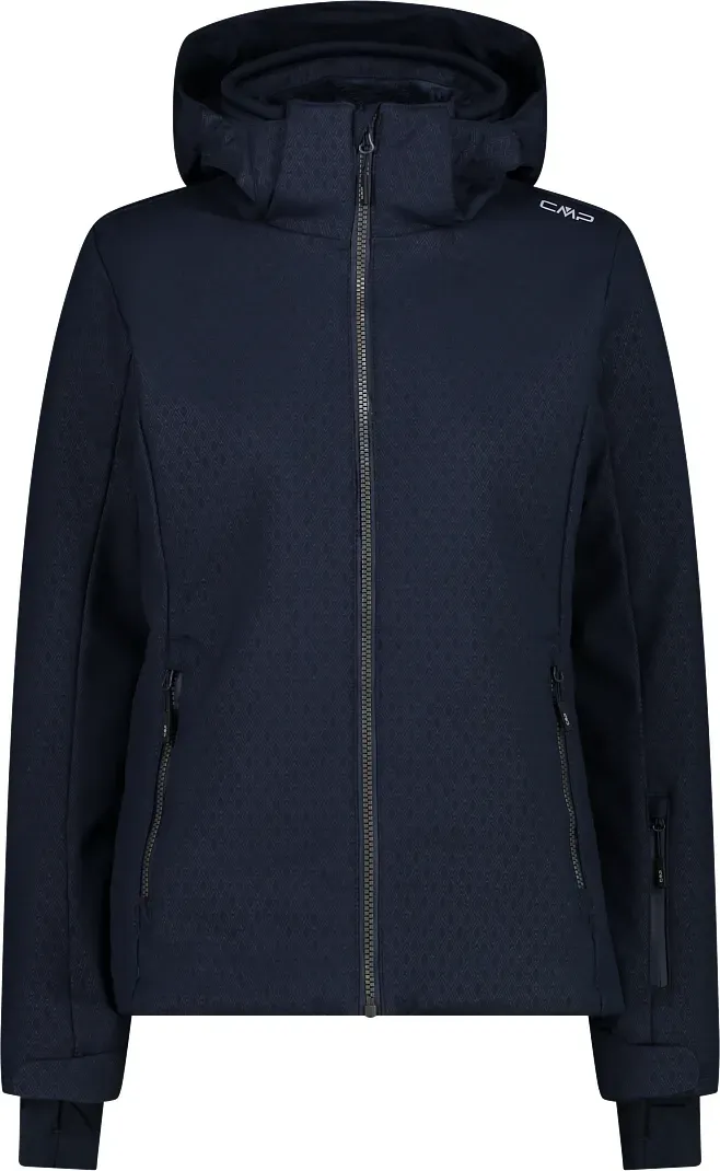Mode&Accessoires CMP F.Illi Campagnolo CMP Damen-Softshell-Skijacke - Black Blue - 38
