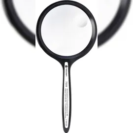 TOOLCRAFT 1311517 Handlupe Vergrößerungsfaktor: 2.5 x, 5 x Linsengröße: (Ø) 50mm