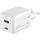 MediaRange 45W USB-A, USB-C GaN Schnellladegerät, weiß