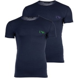 Emporio Armani Herren T-Shirt 2er Pack BOLD MONOGRAM,