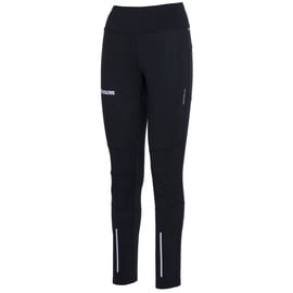 Airtracks Damen Winter Thermo Laufhose Lang Pro Line schwarz SCHWARZ S