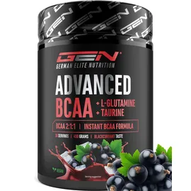 German Elite Nutrition BCAA Pulver Schwarze Johannisbeere 450 g