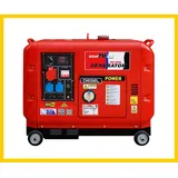 Generator Diesel 230V 400V Stromerzeuger 3-Phasen AVR 9,5kVA Notstrom Lagerware