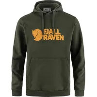 Fjällräven Logo Hoodie M Sweatshirt, Deep Forest,