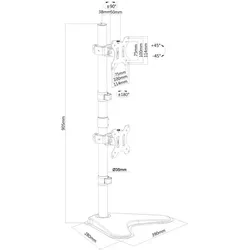 NEOMOUNTS BY NEWSTAR Flat Screen Desk Mount (stand)