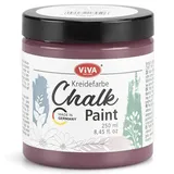 Viva Decor Chalk-Paint - Rust Red - Rost Rot 250ml - Kreidefarbe für Möbel, Wand und Deko, Mattes Finish, Hochpigmentiert. Für Shabby Chic & Vintage Look für Holz & andere Oberflächen