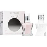 essie Gel Couture Set Clean Girl (Nr. 00 Top Coat, Nr. 10 Sheer Fantasy)