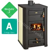 Kaminofen Wasserführender Warmwasserboiler Prity S3W21 16,4+4,8kw BImSchV2 EEK-A
