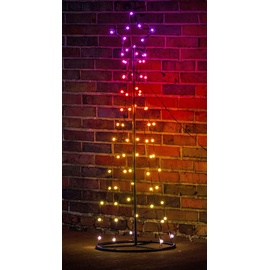 Hi Weihnachtsbeleuchtung Weihnachtsbaum-Alternative 62 LEDs 100 cm