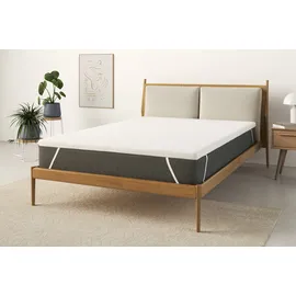 OTTO home Polly Plus Komfort ECO Topper 80 x 200 cm weiß