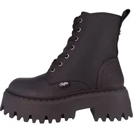 Buffalo BFL/Aspen LACE UP WARM Damenschuhe Schnürstiefel Schwarz Freizeit, Schuhgröße:39 EU - 39