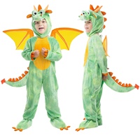 Spooktacular Creations deluxe kostüm set mit drachen rollenspiele spielzeug für kinder 3t grün