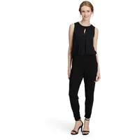 Vera Mont Jumpsuit mit Strasssteinbesatz, Black, 46,