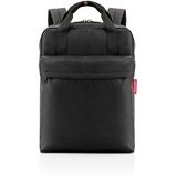 allday backpack M iso black - vielseitiger Tages-Rucksack, Hangepäck, für Arbeitsweg, Shoppingtour oder City-Trip