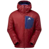 Mountain Equipment Oreus Hooded Jacket Herren Merlot/Admiral Blue M