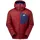 Mountain Equipment Oreus Hooded Jacket Herren Merlot/Admiral Blue M