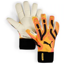 Puma Ultra Ultimate Hybrid Torwarthandschuhe 09 sunset glow/sun stream/black 11