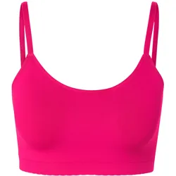 Tchibo - Seamless-Bustier mit Spitze - Damen - Gr. S - pink