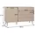 MCW Sideboard M43 120 x 77 x 38 cm Beige / Braun
