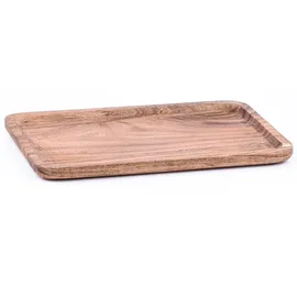 Marrakesch Orient & Mediterran Interior 2er Set Akazienholz Serviertablett Servierbrett Anea 30x20cm