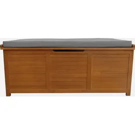 sweeek Gartentruhe 200 l 125 x 60 x 96 cm Braun