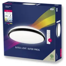 Müller-Licht Taro+ 40 24 W rund schwarz/weiß