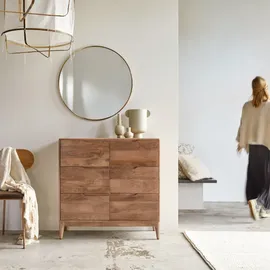 Tikamoon Kommode Gabrielle Schubladenkommode braun