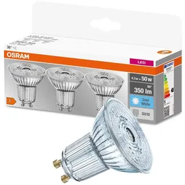 Osram LED Base 4,3W GU10 3er Pack (818415)