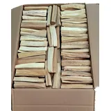 30kg Anzündholz - Reine Buche, ofenfertig, Anfeuerholz, Anmmachholz für Kamin, Ofen, Feuerschalen, BBQ, Smoker, Kaminholz Feuerholz Grillholz