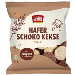 Rosengarten Hafer Schoko Kekse Snack bio