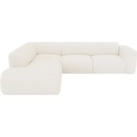 vente-unique Großes Ecksofa mit Recamiere mit Rückenlehne - POGNI von Maison Céphy