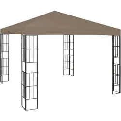 Pavillon 3x3 m Taupe