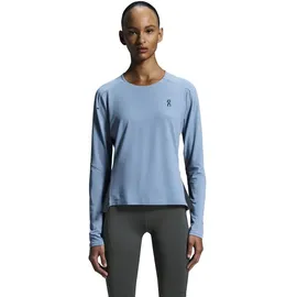 On Damen Performance Long-Tee blau