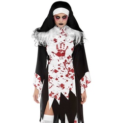 Leg Avenue Kostüm Killer Nonne, Vergib mir, Vater, denn ich habe gesündigt! schwarz M-L