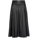 LASCANA Faltenrock Damen Schwarz 44