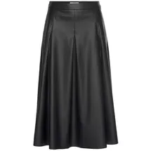 LASCANA Faltenrock Damen Schwarz 44