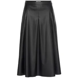 LASCANA Faltenrock Damen Schwarz 44