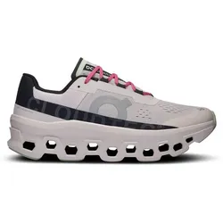ON Herren Laufschuhe Cloudmonster, Frost / Black, 45