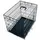 nobby® Transportkäfig 78 x 48 x 54 cm Schwarz