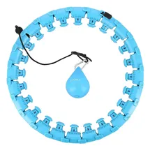 HMS Hula Hoop mit Noppen und Gewichten HHW01 blau