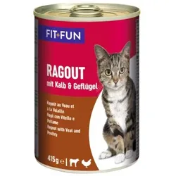 FIT+FUN Ragout Kalb & Geflügel 48x415 g